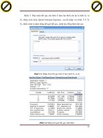 Giáo trình hướng dẫn cách thiết lập hóa đơn chi phí từ sự biến động giá cả của nguyên vật liệu phần 10 ppsx