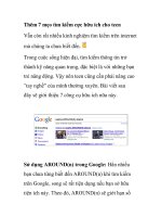 Thêm 7 mẹo tìm kiếm cực hữu ích cho teen pps