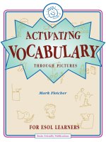 Activating Vocabulary through pictures phần 1 pps