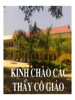 Bài giảng vật lý : Hiện tượng giao thoa ánh sáng part 1 pdf