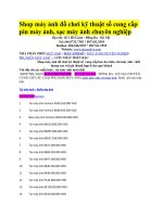 Shop máy ảnh đồ chơi kỹ thuật số cung cấp pin máy ảnh , sạc máy ảnh