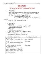 Giáo án âm nhạc lớp 5: Học bài hát: REO VANG BÌNH MINH (tiết 2) ppt