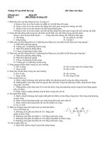 LUYỆN ÔN THI MÔN VẬT LÝ - Trường PT cấp II-II Tân Lập pps