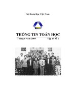 Thông tin toán học tập 13 số 2 ppsx