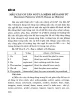 NHỮNG ĐỘNG TỪ ĐẶT BIỆT 13 ppt