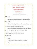 Chủ đề: Thế giới động vật Đề tài: Bé chơi với bóng pps