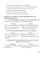 NHỮNG ĐỘNG TỪ ĐẶT BIỆT 6 ppt