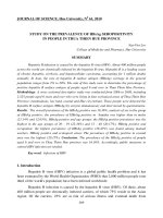 Báo cáo nghiên cứu khoa học: 