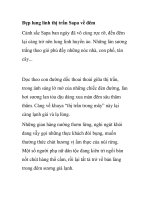 Đẹp lung linh thị trấn Sapa về đêm pptx