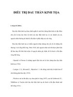 ĐIỀU TRỊ ĐAU THẦN KINH TỌA pptx