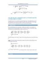 GIÁO TRÌNH TOÁN CAO CẤP A2 DH quốc gia HCM phần 8 pps