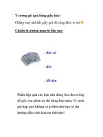 Ý tưởng gói quà bằng giấy báo! ppsx