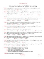 Trắc nghiệm Về Sự Phản Xạ potx