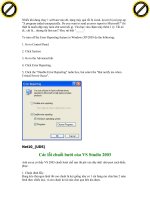 Giáo trình hướng dẫn dùng lệnh để điều chỉnh phần boot của window XP phần 5 docx