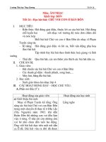 Giáo án âm nhạc lớp 4: Học hát bài: CHÚ VOI CON Ở BẢN ĐÔN pot