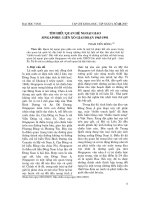 Báo cáo nghiên cứu khoa học: 