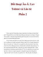 Đối thoại Âu-Á: Lev Tolstoi và Lão tử Phần 2 pdf