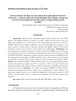 Báo cáo nghiên cứu khoa học: 