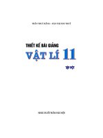 Thiết kế bài giảng Vật Lý 11 tập 1 part 1 docx