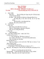 Giáo án âm nhạc lớp 1: Ôn bài hát : MỜI BẠN VUI MÚA CA ppsx