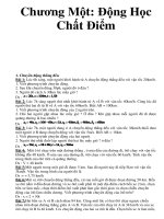 Chương Một: Động Học Chất Điểm pps