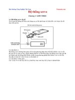 Đồ án bảo dưỡng công nghiệp Hệ thống Servo- Chương 1 ppt
