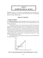 Thực tập vô tuyến đại cương - Bài 14 pdf