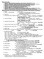 Parts of an exam pptx