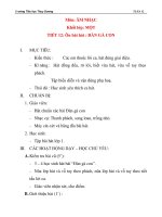 Giáo án âm nhạc lớp 1: Ôn bài hát : ĐÀN GÀ CON pps