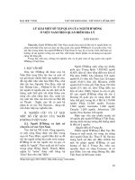 Báo cáo nghiên cứu khoa học: 