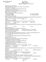 ĐỀ ÔN TÂP MÔN : VẬT LÝ pps