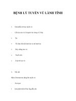 BỆNH LÝ TUYẾN VÚ LÀNH TÍNH pptx