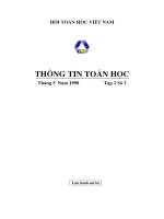 Thông tin toán học tập 2 số 2 ppsx