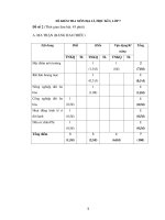 ĐỀ KIỂM TRA MÔN ĐỊA LÍ, HỌC KÌ I, LỚP 7 Đề số 2 pdf