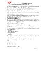 Cơ sở dữ liệu - Chương 4 pps