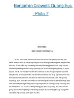 Benjamin Crowell: Quang học - Phần 7 pptx