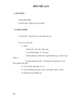 Điều trị nội khoa - HÔN MÊ GAN ppt