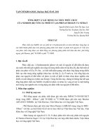 Báo cáo nghiên cứu khoa học: 