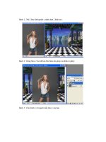 Giáo trình hướng dẫn tìm hiểu cách đưa hình ảnh trong photoshop hay và bổ ích phần 6 potx