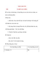 Giáo án lớp 4 môn TẬP LÀM VĂN Tiết TẢ ĐỒ VẬT (VIẾT) potx