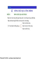 Bài giảng thủy lực - Chương 4 pptx