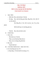 Giáo án âm nhạc lớp 1: Ôn 2 bài hát: ĐI TỚI TRƯỜNG NĂM NGÓN TAY NGOAN pptx