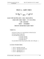 đồ án tốt nghiệp xây dựng chung cư cao cấp hoàng cường plaza