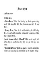 Bài giảng Nguyên lý Quản trị học pptx