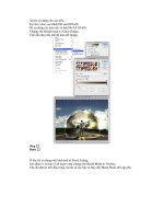 Giáo trình hướng dẫn tạo nền lớp phủ cho ảnh bằng Renders trong photoshop phần 10 ppt