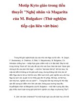 Motip Kyto giáo trong tiểu thuyết 