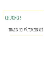 CHƯƠNG 6: TUABIN HƠI VÀ TUABIN KHÍ docx