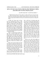 Báo cáo nghiên cứu khoa học: 