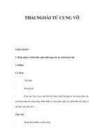 THAI NGOÀI TỬ CUNG VỠ pptx