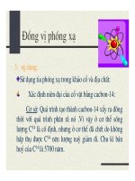 Bài giảng vật lý : Phản ứng hạt nhân part 4 ppsx